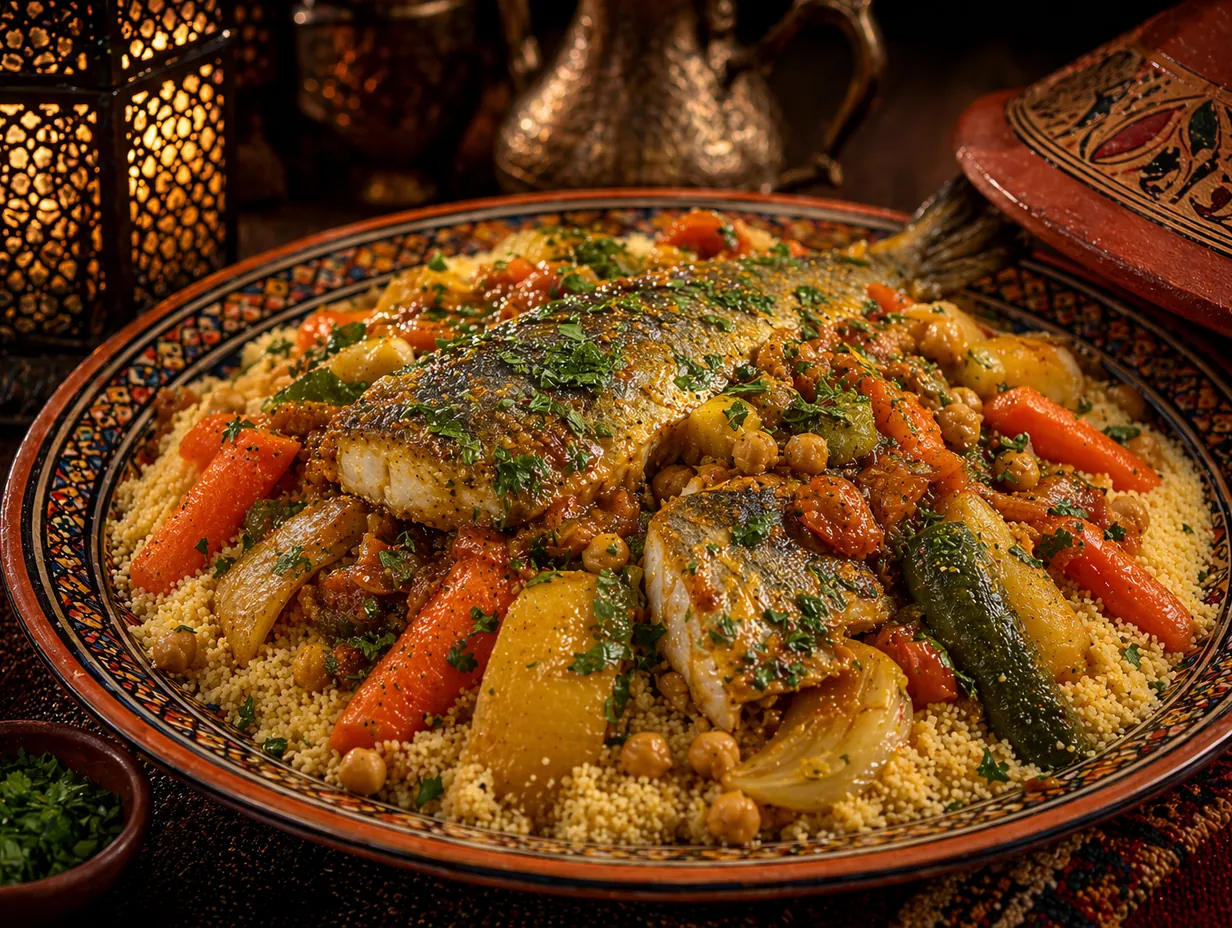 Couscous poisson